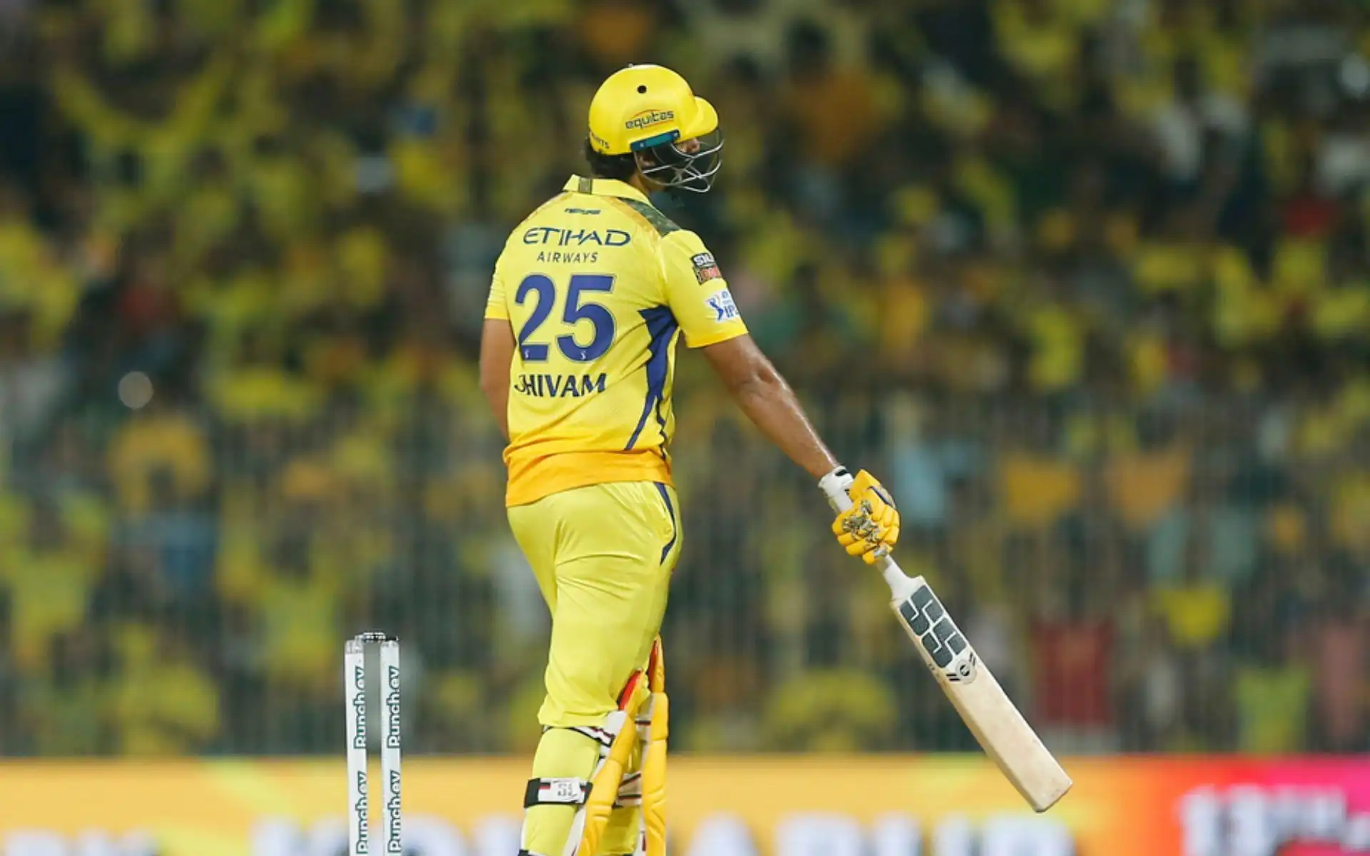 Shivam Dube is the highest run-scorer for CSK so far in IPL 2024 [AP]