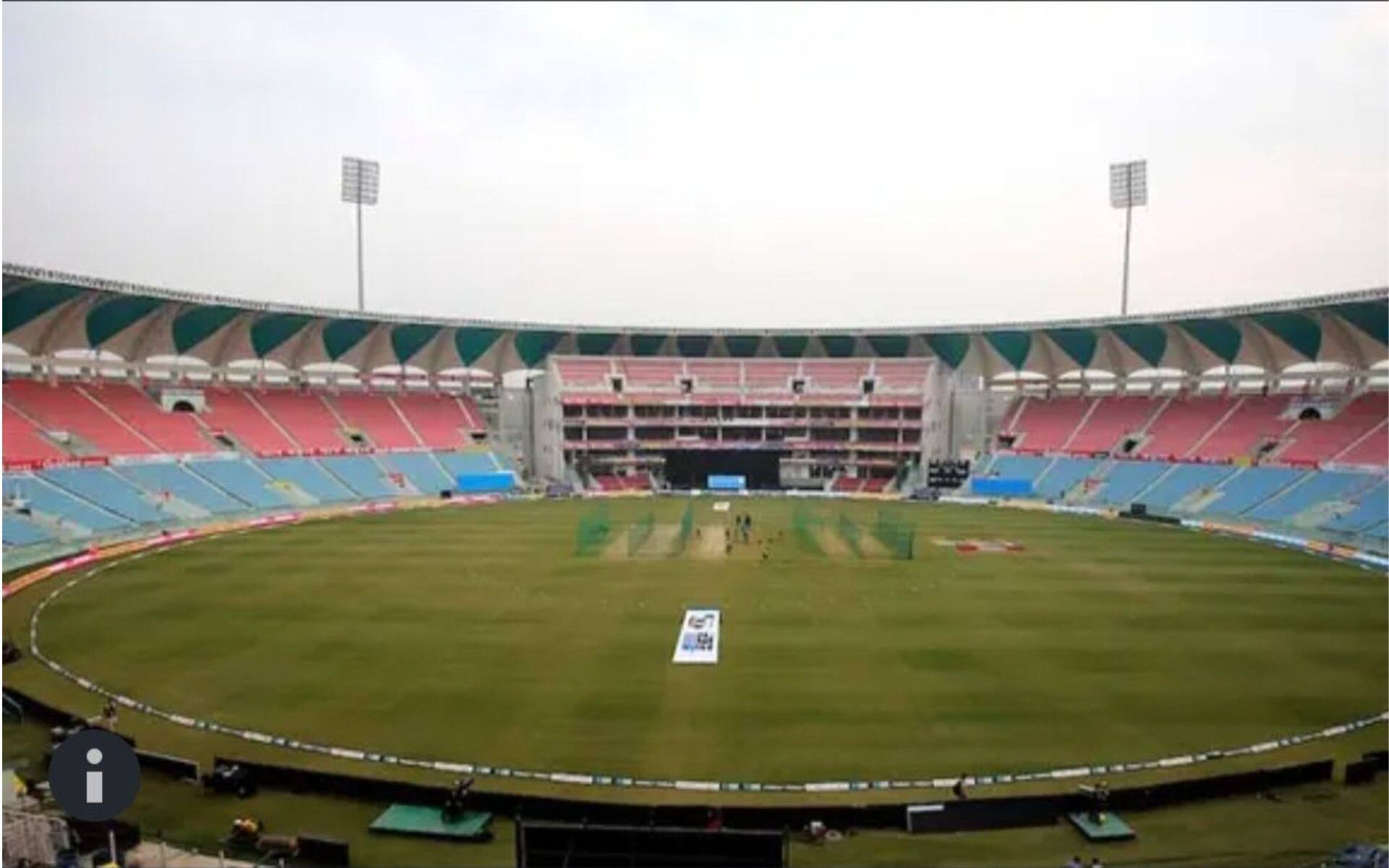Ekana Cricket Stadium, Lucknow [x.com]