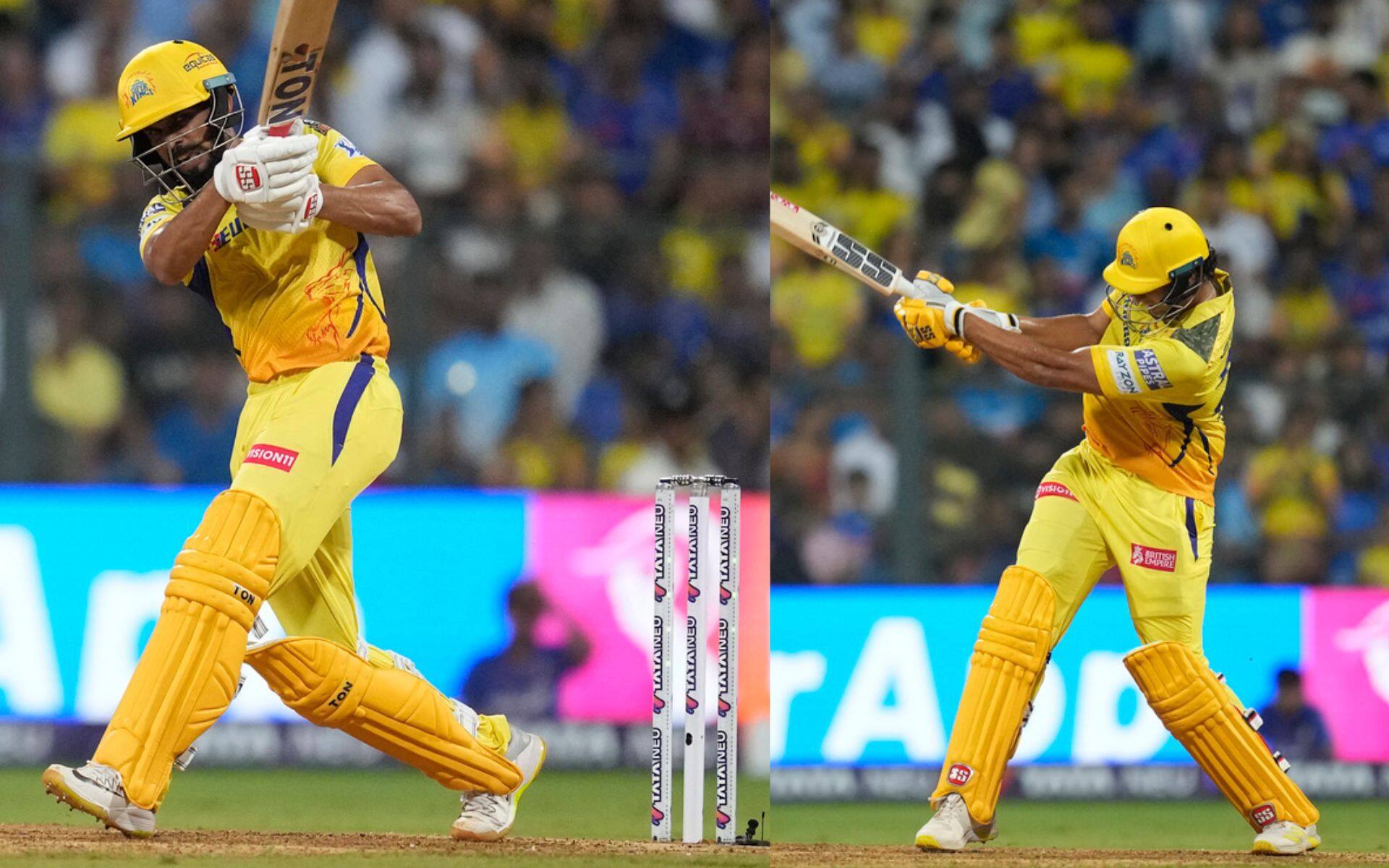 Ruturaj Gaikwad and Shivam Dube are the in-form batters for CSK [AP Photos]