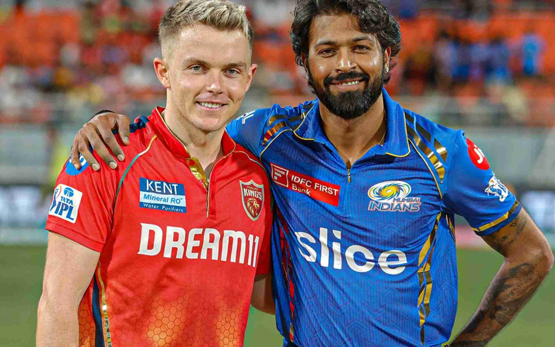 Hardik Pandya and Sam Curran (X.com)