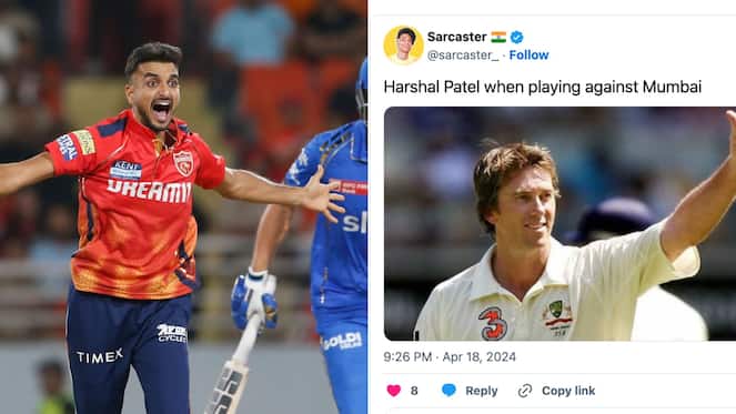 'Even Harshal Can't Believe It' - Fans React Hilariously To Harshal Patel's Clinical Effort