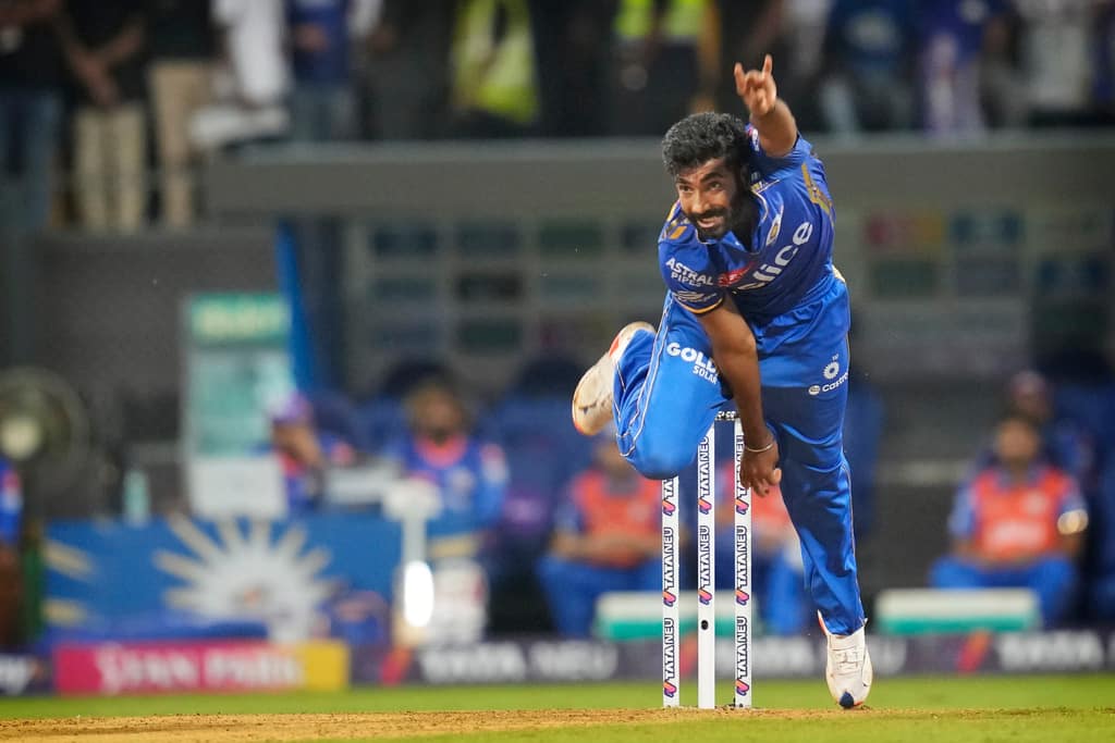 Bumrah cleaned up Rilee with so much ease (AP Photo)

