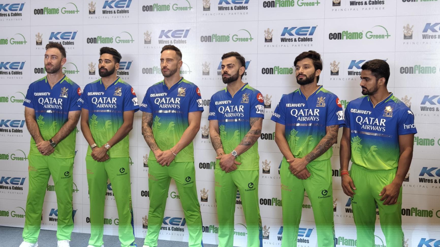 RCB in Green Jersey [X]
