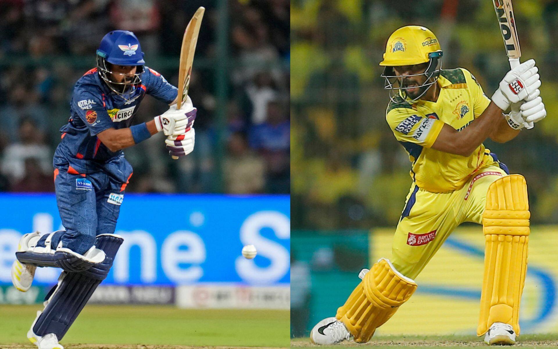 KL Rahul and Ruturaj Gaikwad will be in charge of LSG and CSK respectively in this match [AP Photos]