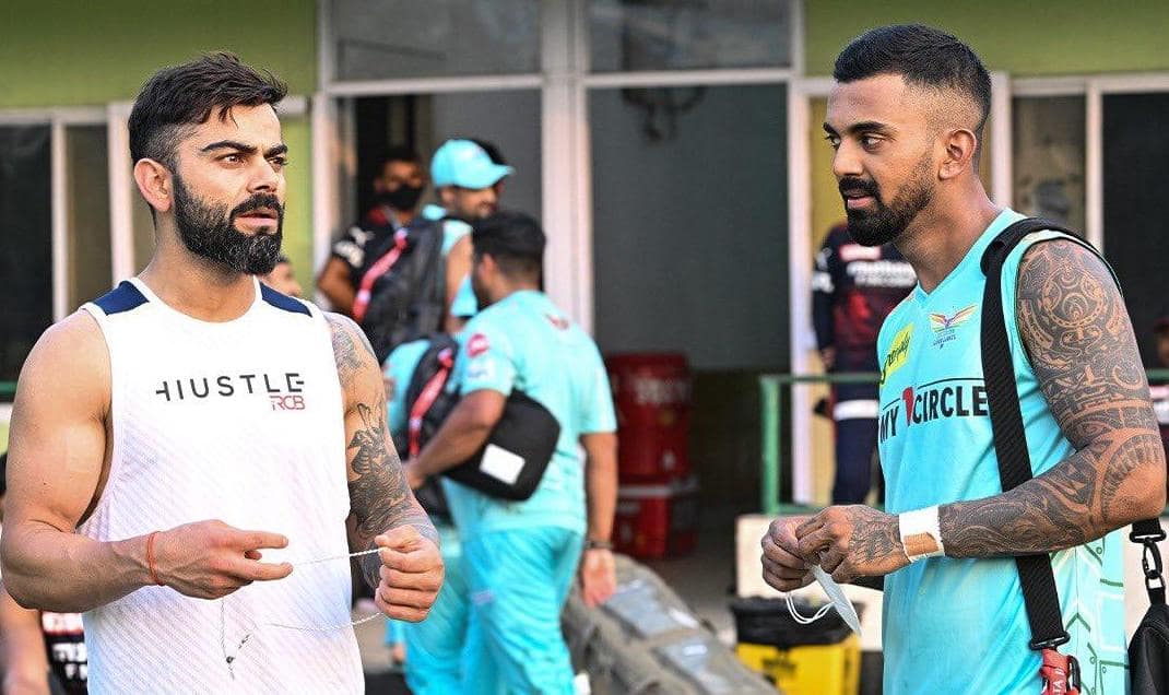 Kohli and KL Rahul [X]