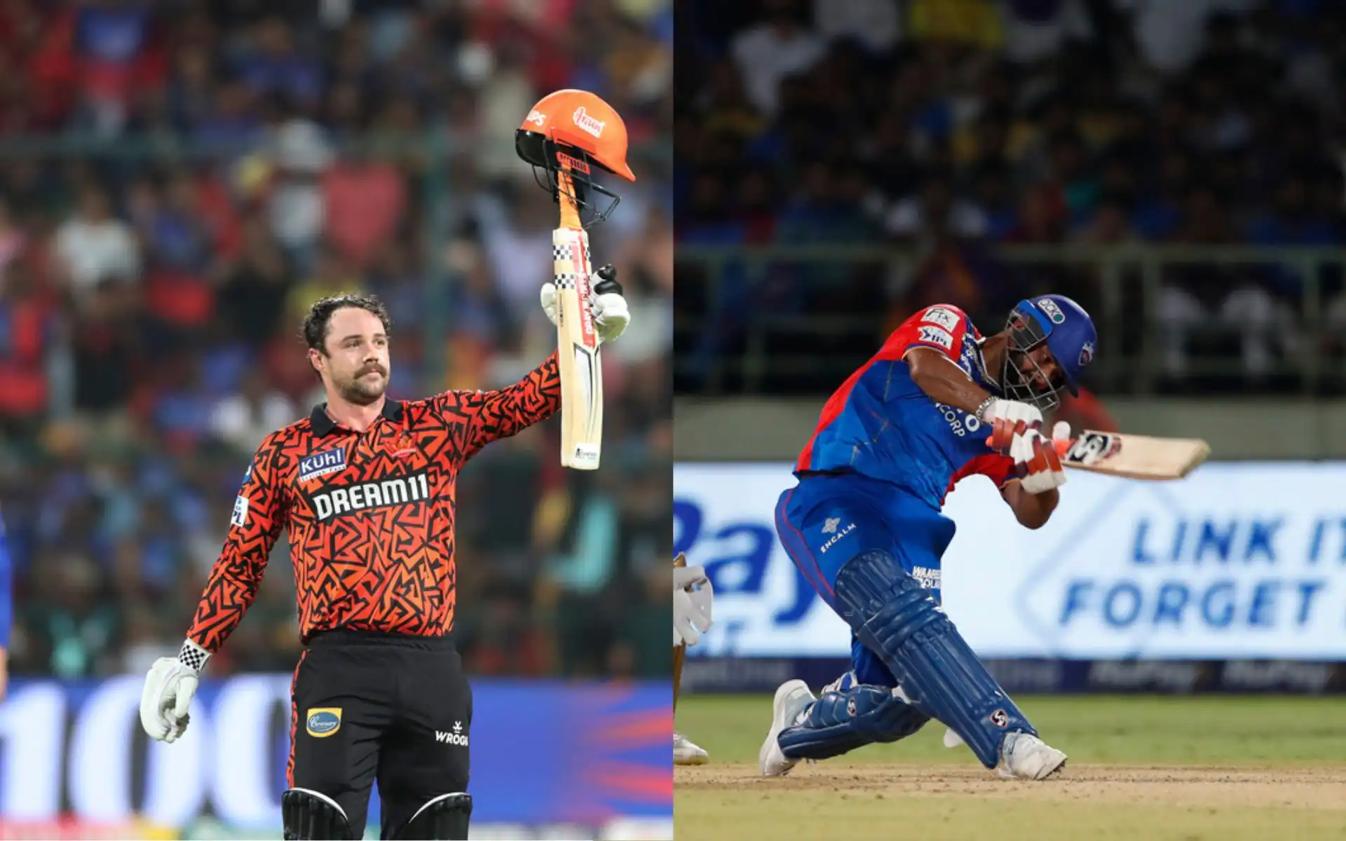 Travis Head and Rishabh Pant will be a crucial to their teams in the game [AP Photos]