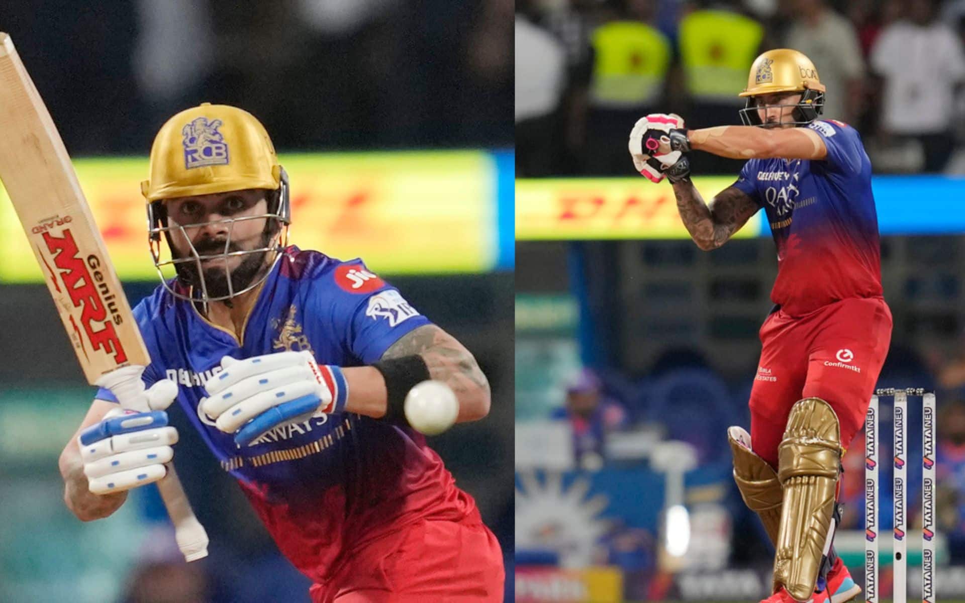 Virat Kohli and Faf du Plessis will be important for RCB in this game [AP Photos]