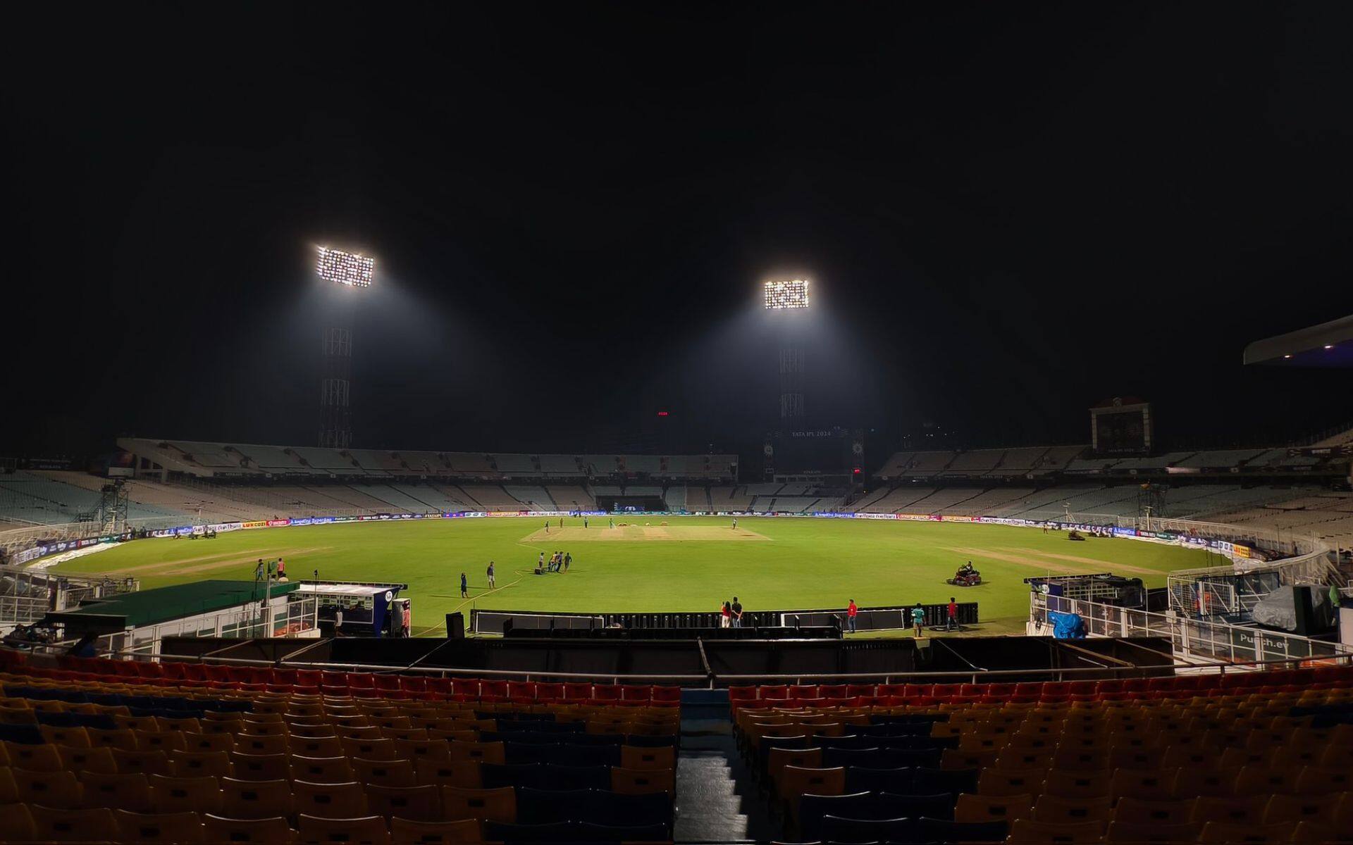 Eden Gardens pitch report (x.com)