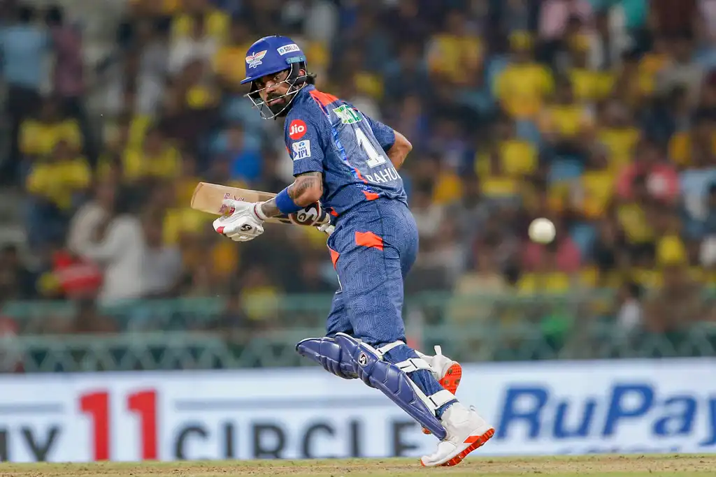 KL Rahul is the 4th highest run getter in IPL 2024 [AP]