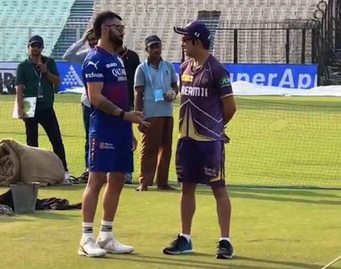 Kohli and Gambhir ahead of IPL clash [X]
