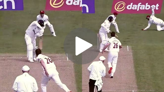[Watch] Ex-RCB Star Sets County Championship On Fire With A One-Handed Stunner
