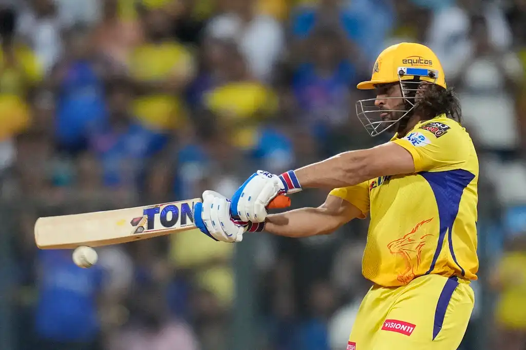 MS Dhoni cameo against LSG (AP)