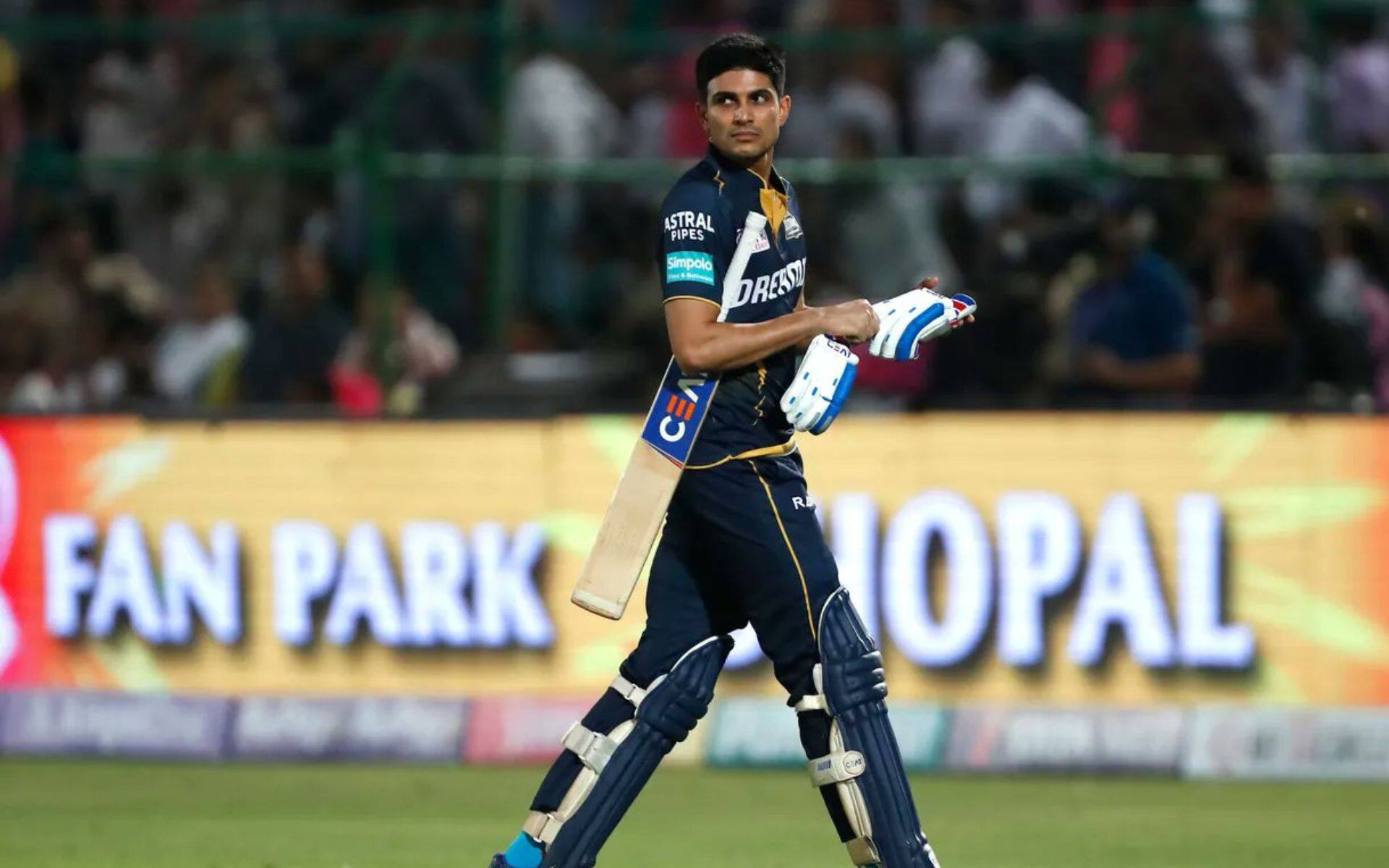 GT captain Shubman Gill miffed after dismissal in IPL 2024 (X.com)