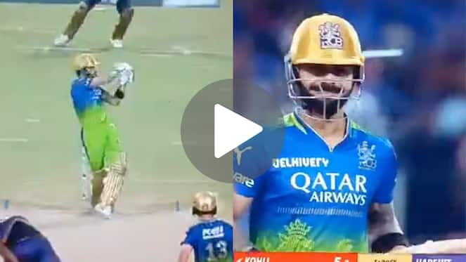 [Watch] Virat Kohli Teases Harshit Rana With Quirky Smile After Hooking Him For A Massive Six