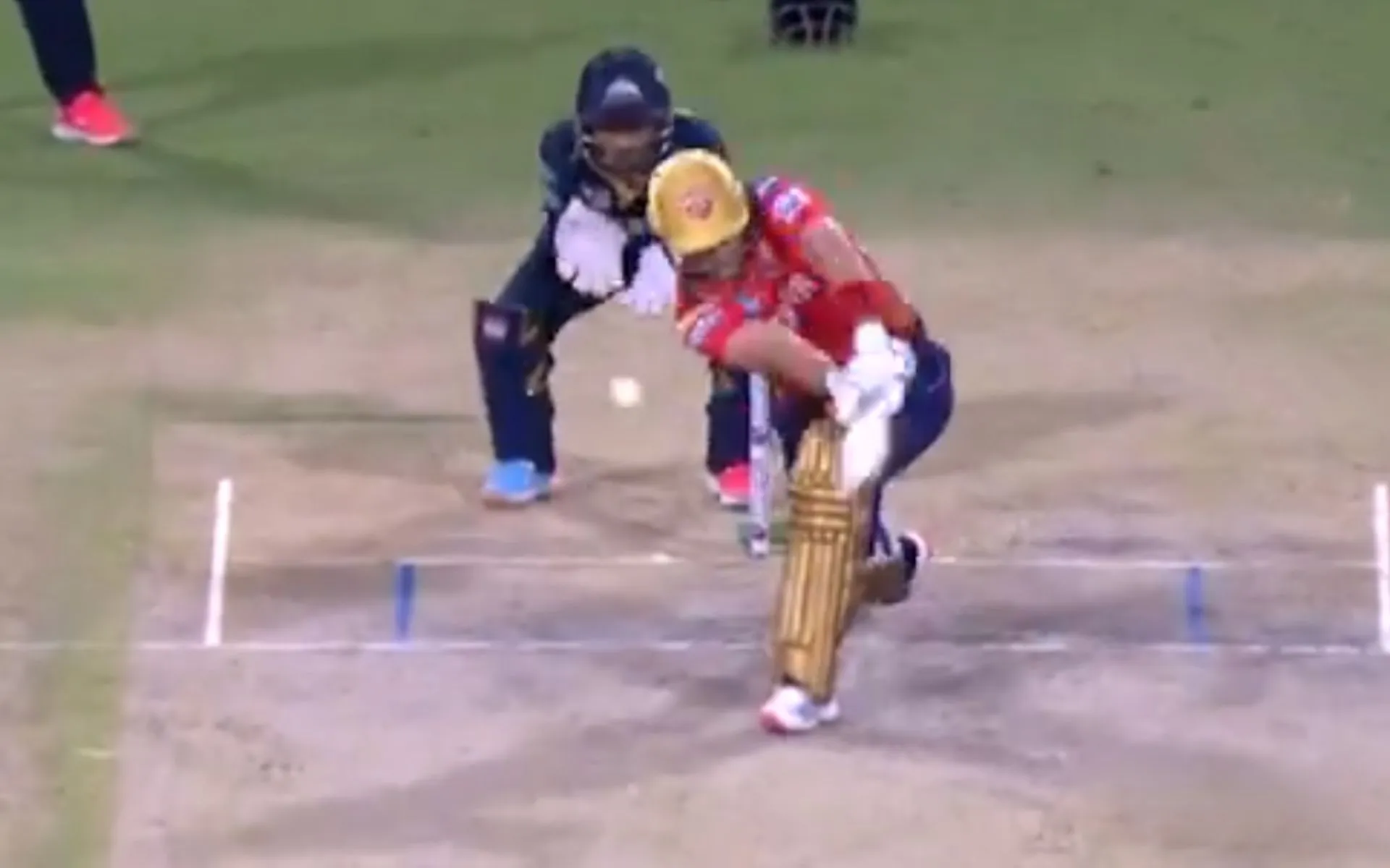 Livingstone's wicket vs GT (X.com)