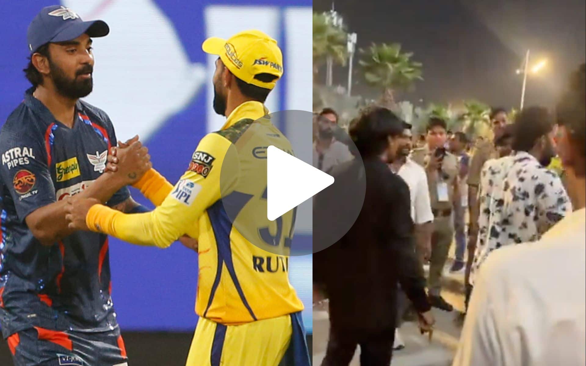 [Watch] Fan Caught By Police Trying To Steal Match-Ball In LSG Vs CSK, Video Goes Viral 