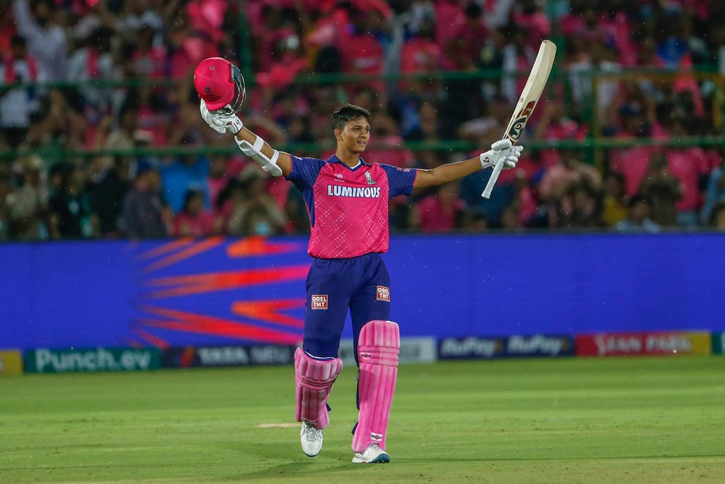 Yashasvi Jaiswal's 104* helped RR win by 9 wickets (AP Photo)
