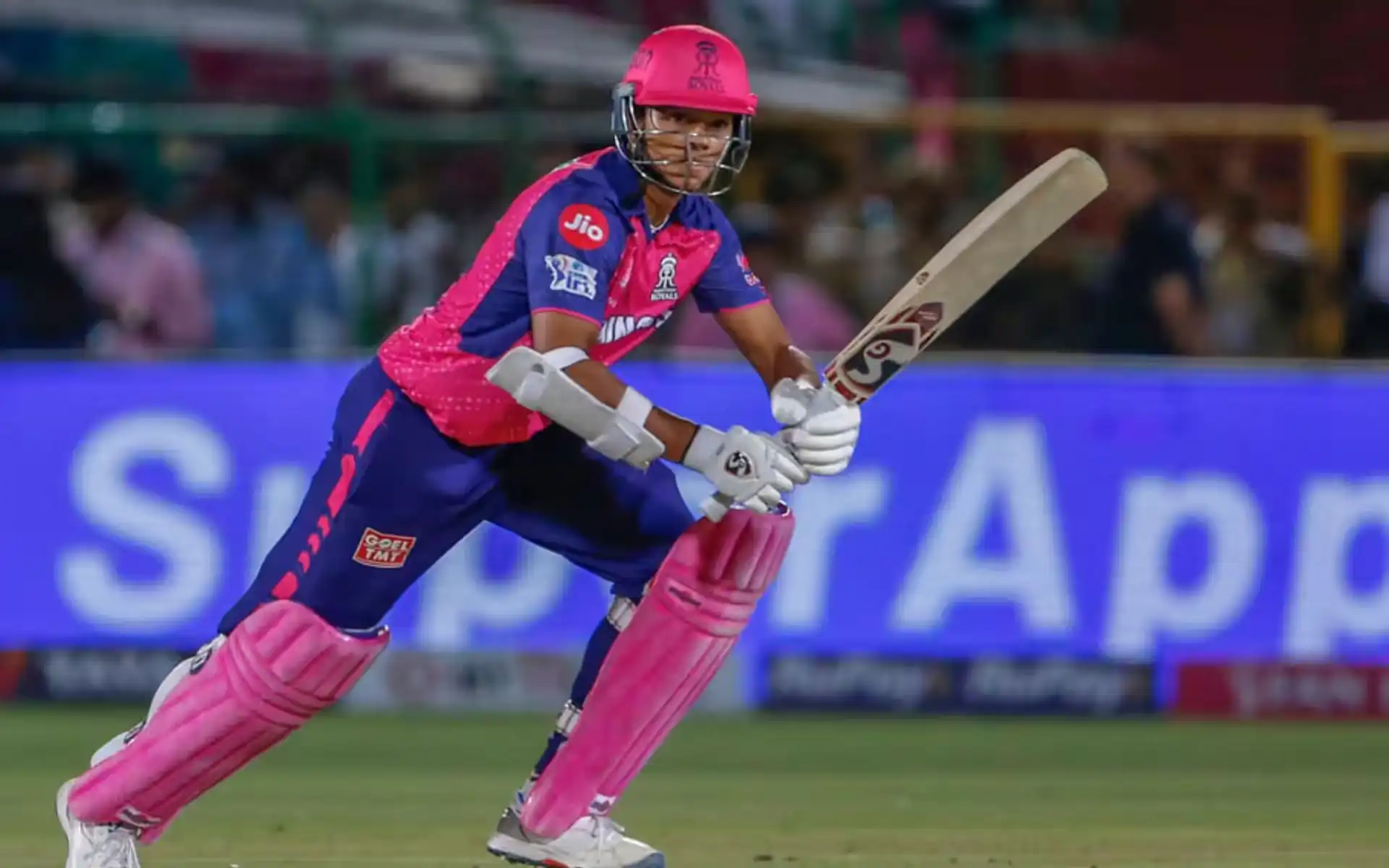 Jaiswal smashed his second IPL hundred vs MI. (X.com)