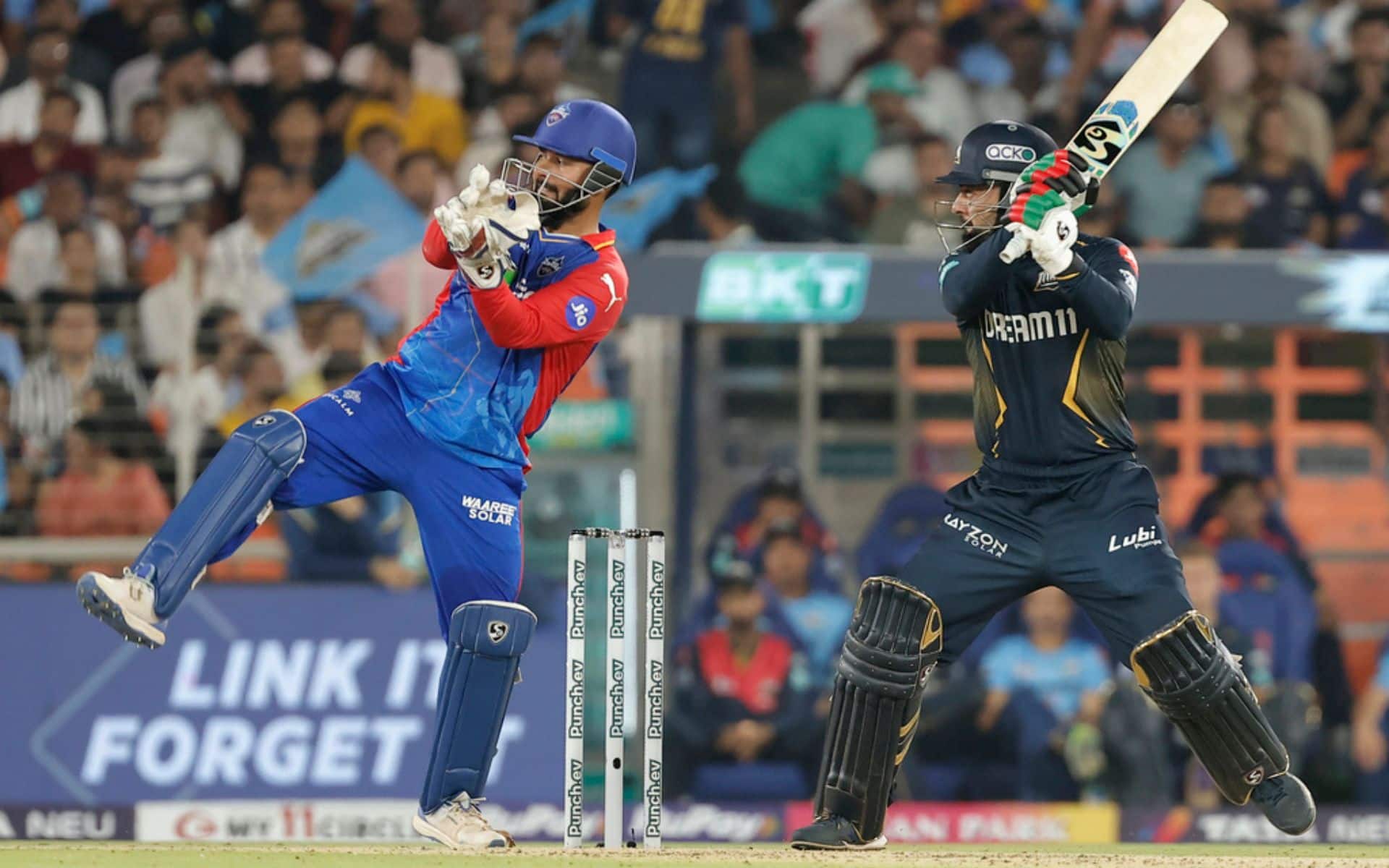 Rashid Khan batting in front of Pant (AP Photos)