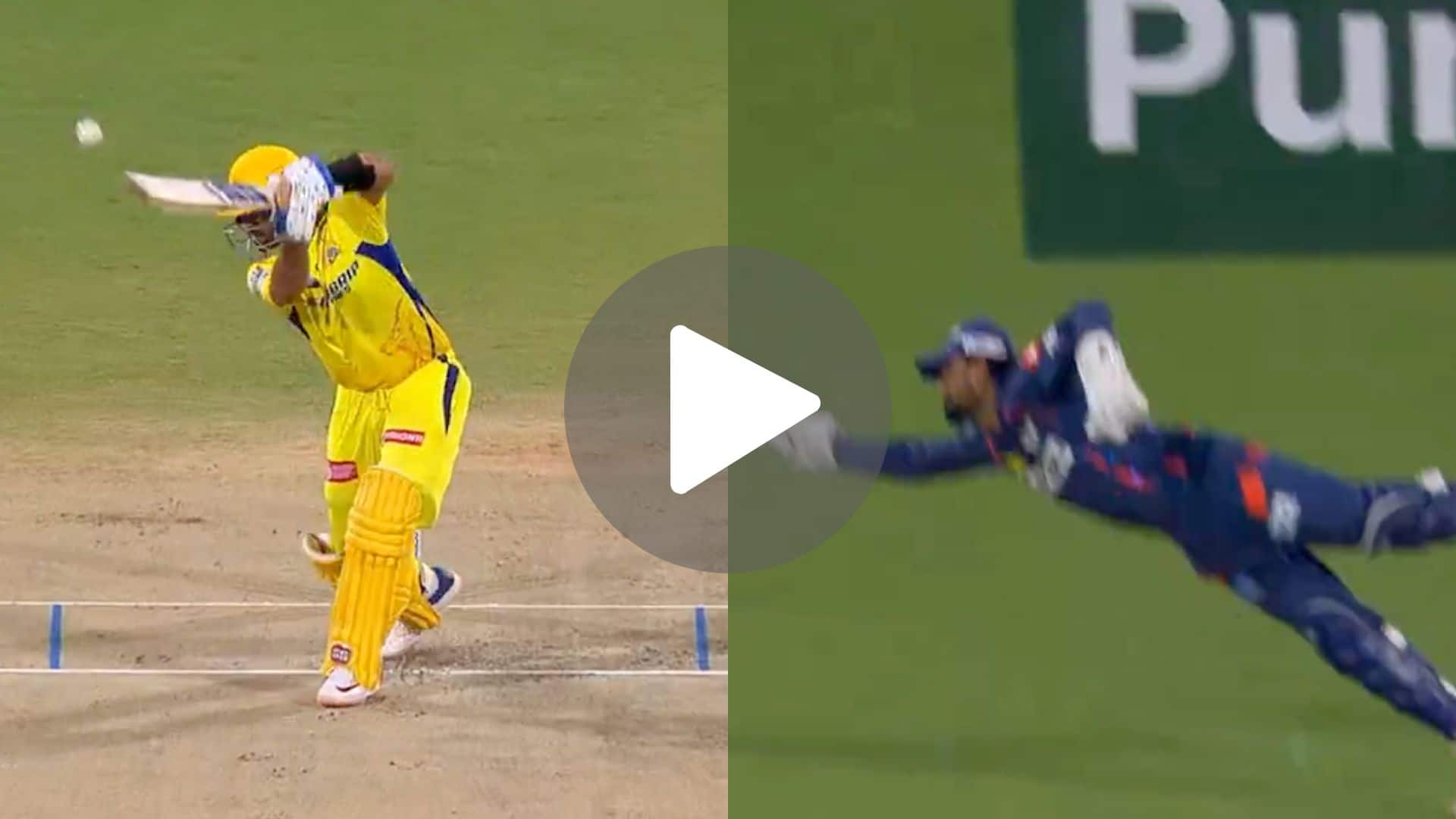[Watch] KL Rahul Grabs A Jaw-Dropping Catch As Rahane Departs For 1