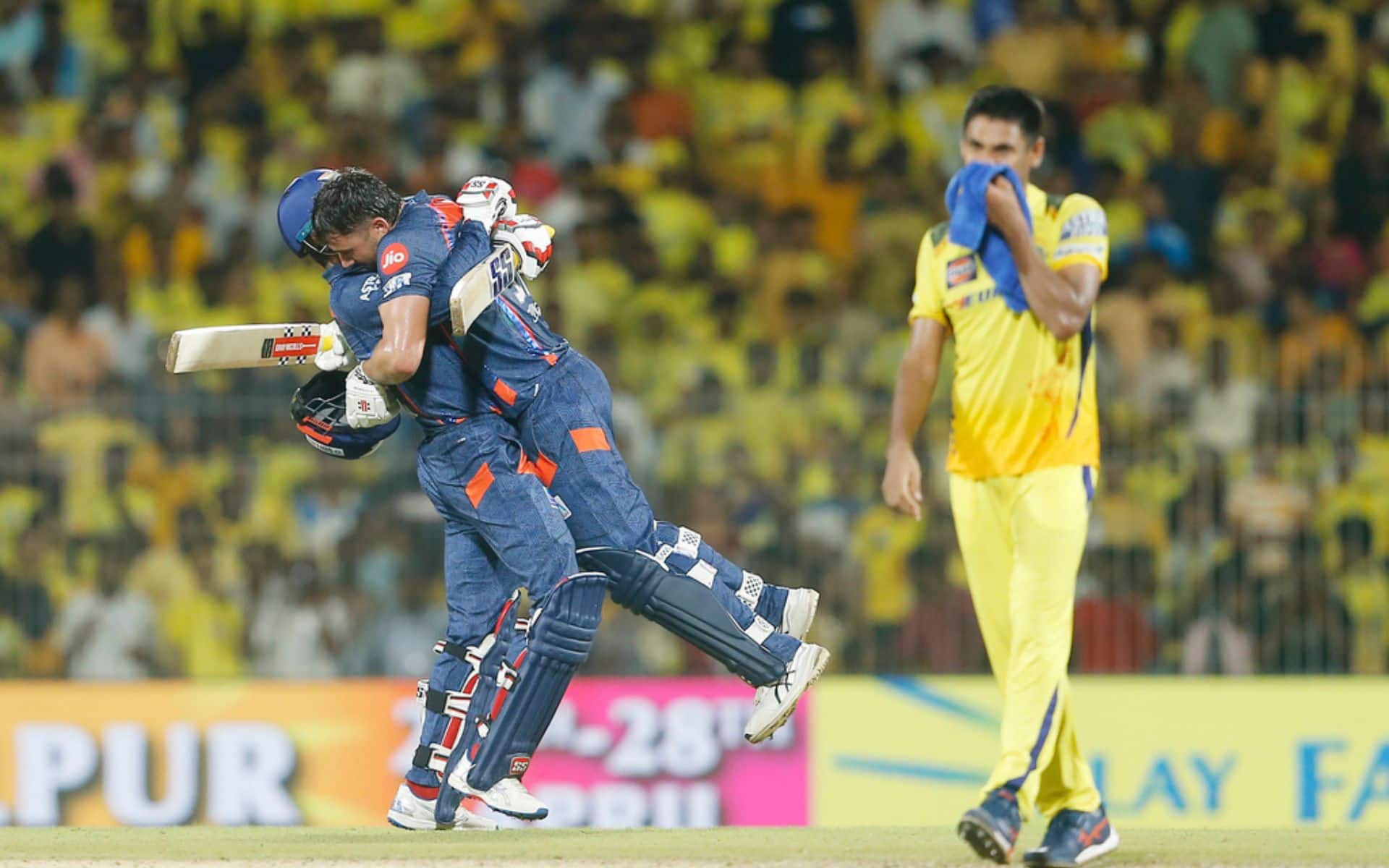 CSK lost the game vs LSG as Stoinis slammed a match-winning ton (AP)