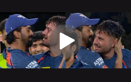 [Watch] KL Rahul Gives ‘Adam Zampa Vibes’ To Marcus Stoinis After Breaching Chepauk In IPL 2024