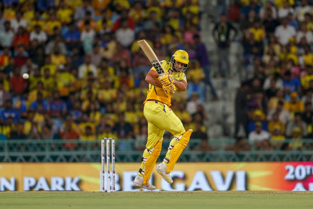 Dube has completed 1,000 runs for CSK [AP]