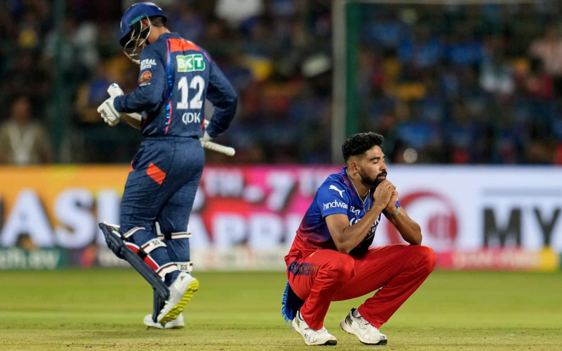 Mohammed Siraj has been in a poor bowling form in IPL 2024 [AP Photos]