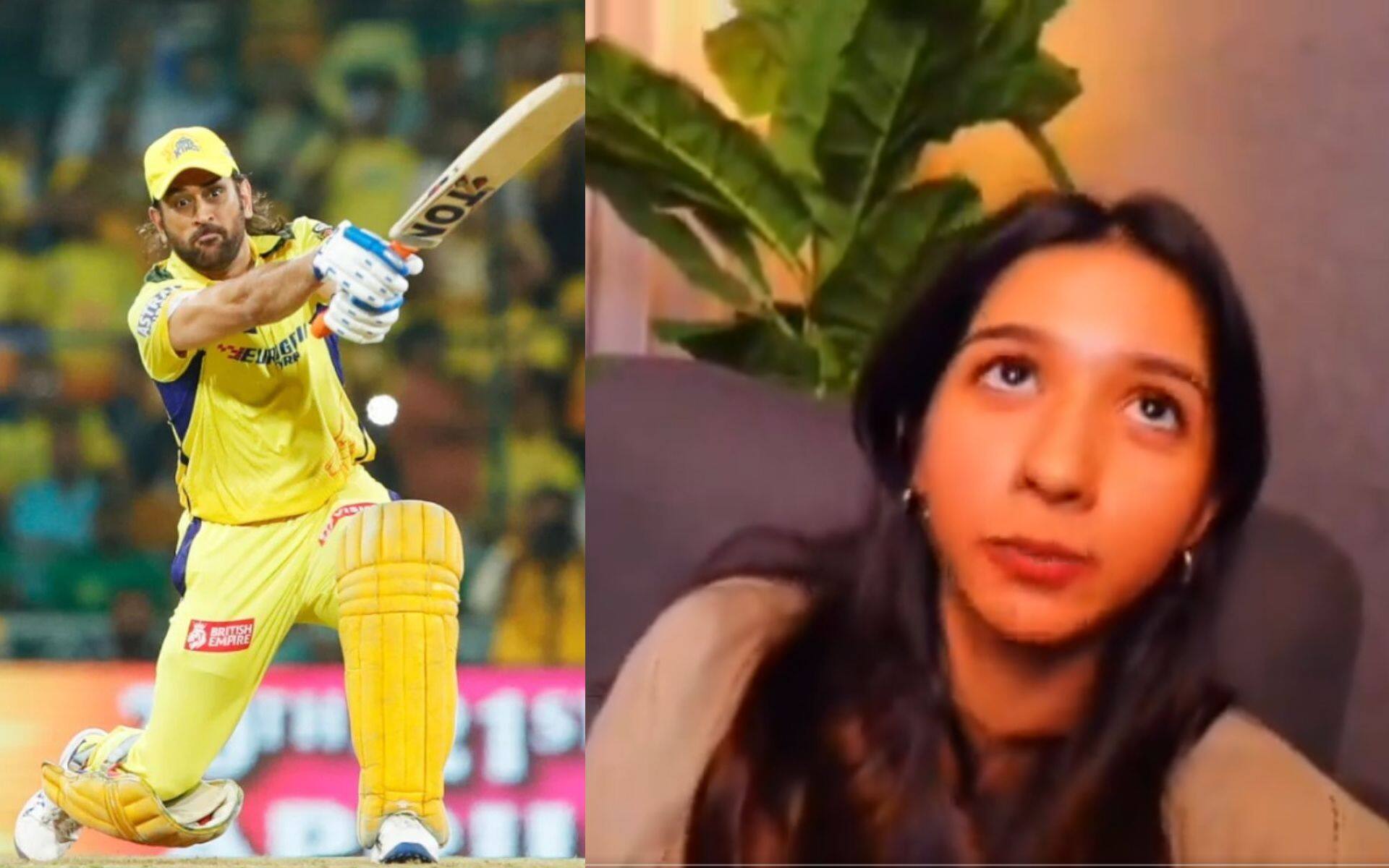 MS Dhoni's fangirl don't recognise fullform of MS in cricketer's initials
