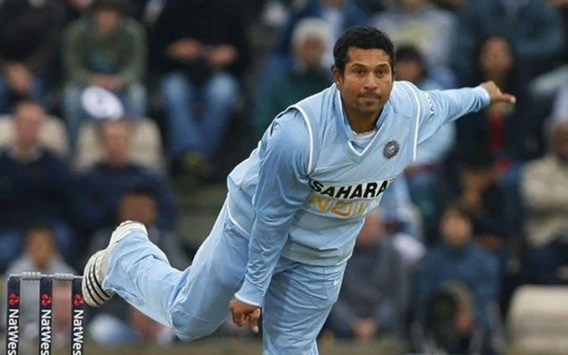 Sachin Tendulkar in action [X]
