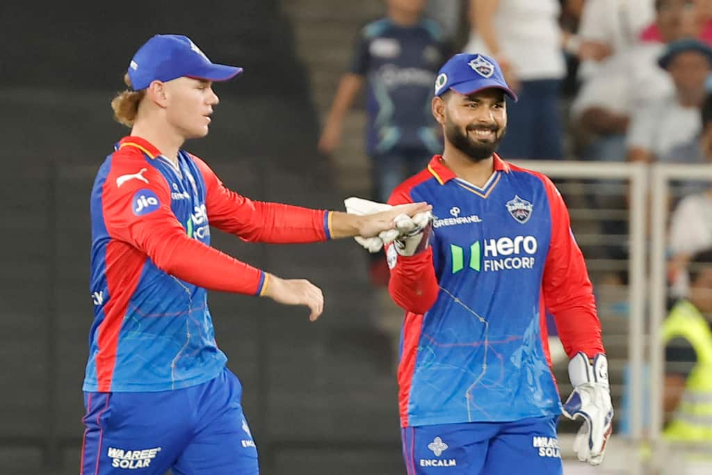 Fraser alongside Rishabh Pant [AP]
