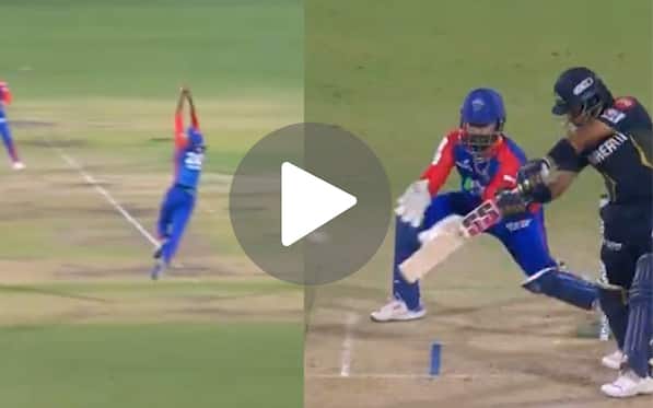 [Watch] Axar Patel's Flying Acrobatic Catch Stages Delhi Capitals' Comeback Vs GT