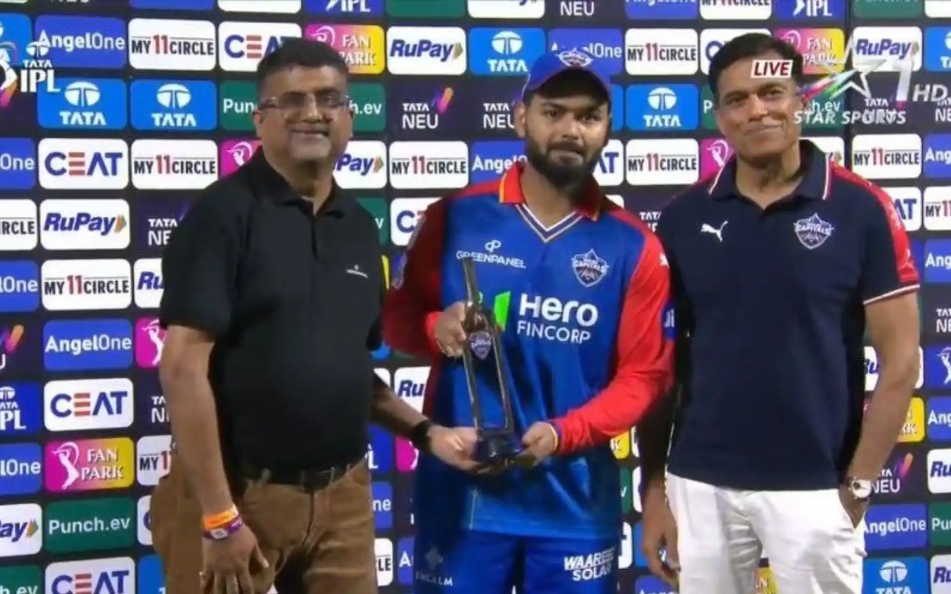 Pant with POTM award