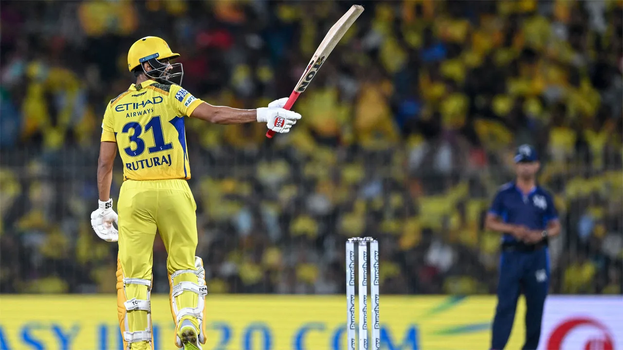 Ruturaj Gaikwad smashed his second IPL hundred (X.com)