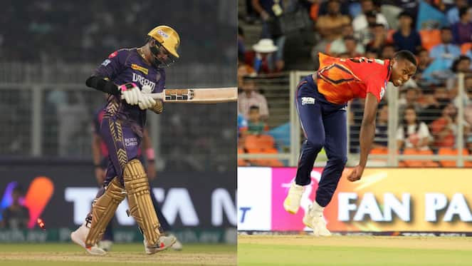Rabada To Get Narine, Russell To Be Dismissed By? Player Battles For KKR vs PBKS