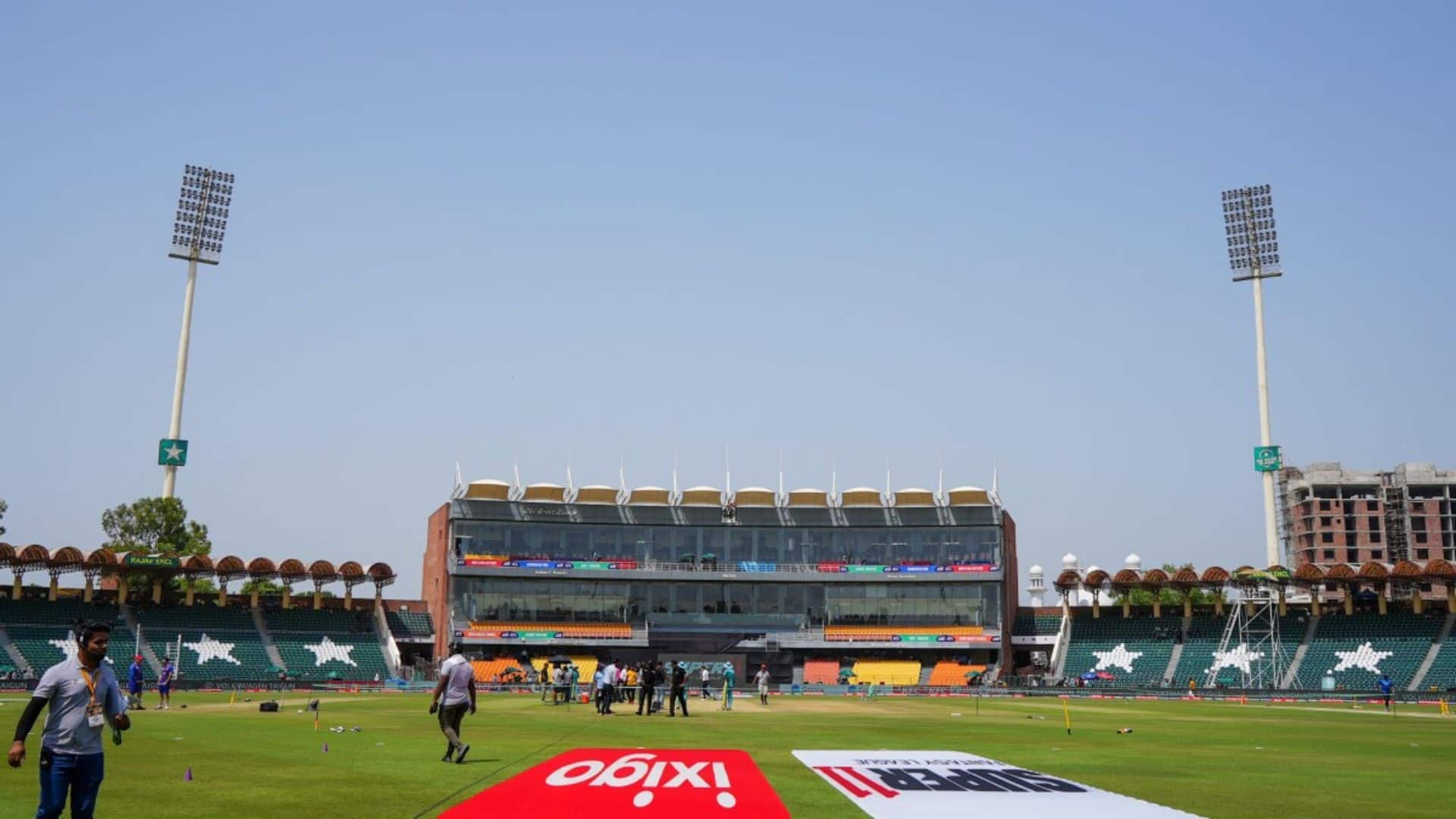 Gaddafi Stadium Lahore Pitch Report For PAK vs NZ 4th T20I