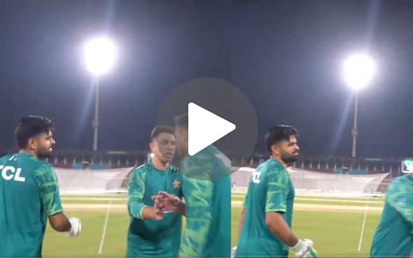 [Watch] Angry Babar Azam Stops Wahab Riaz From Participating Six Hitting Challenge