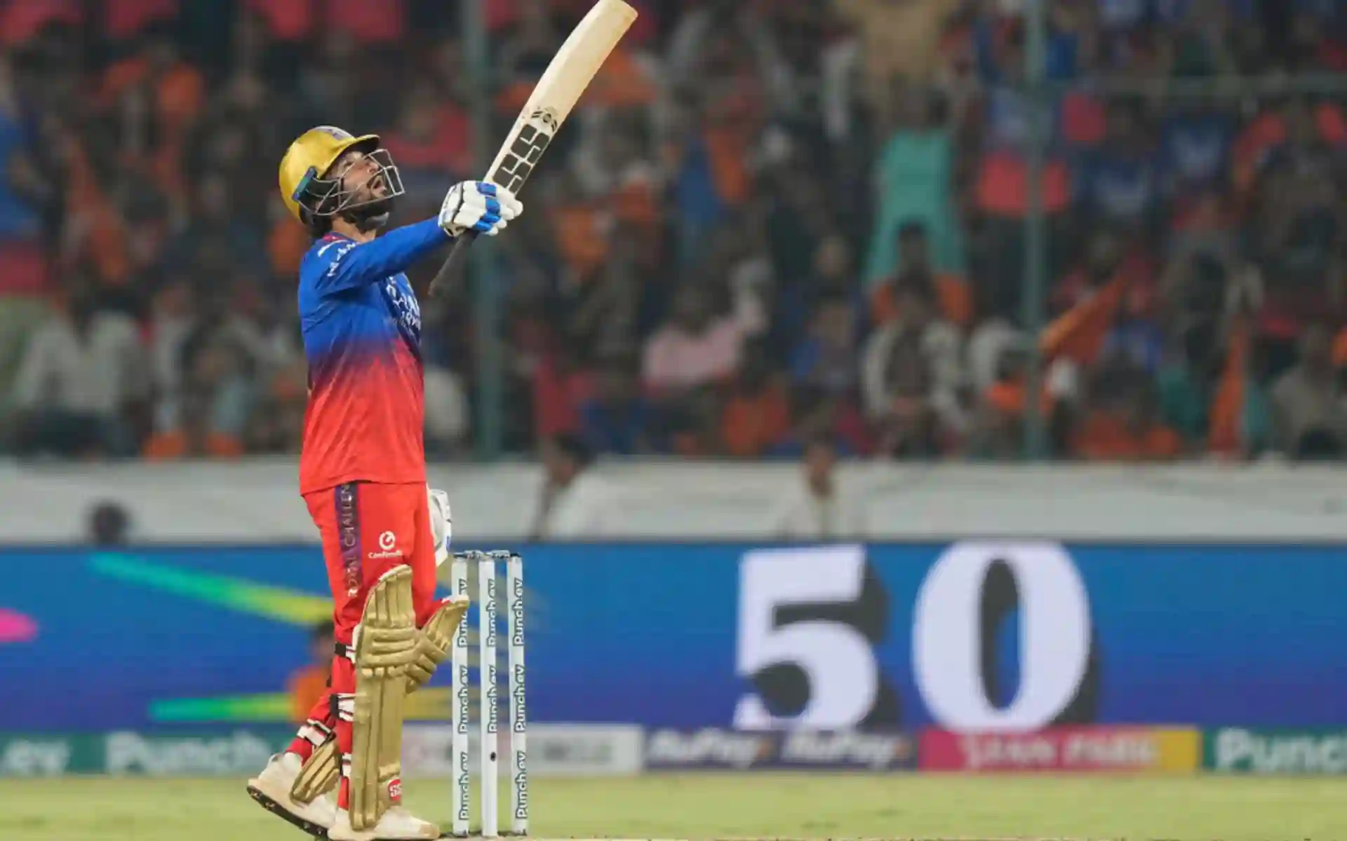 Rajat Patidar after scoring fifty vs SRH (AP Photos)