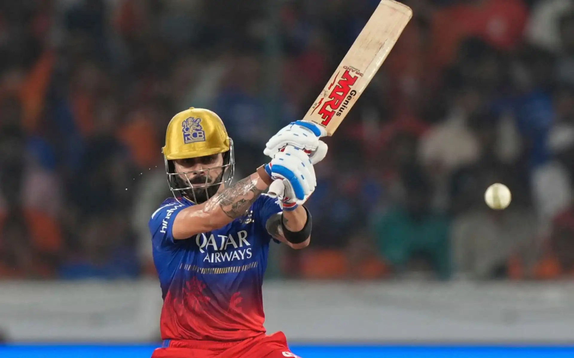 Kohli scored 43-ball 51 at a strike of 118.6 vs SRH (AP)