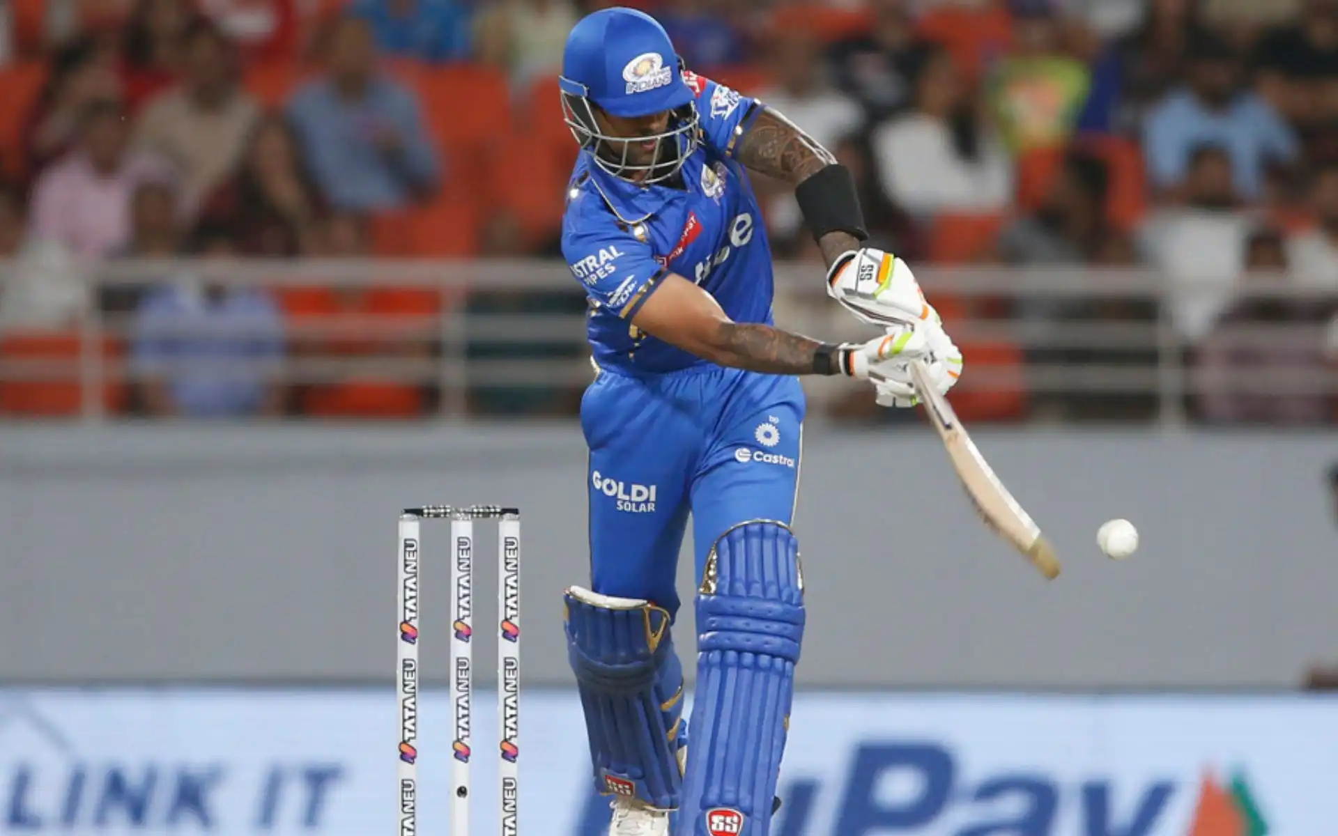 Suryakumar Yadav will be crucial to MI's chances in the match [AP Photos]