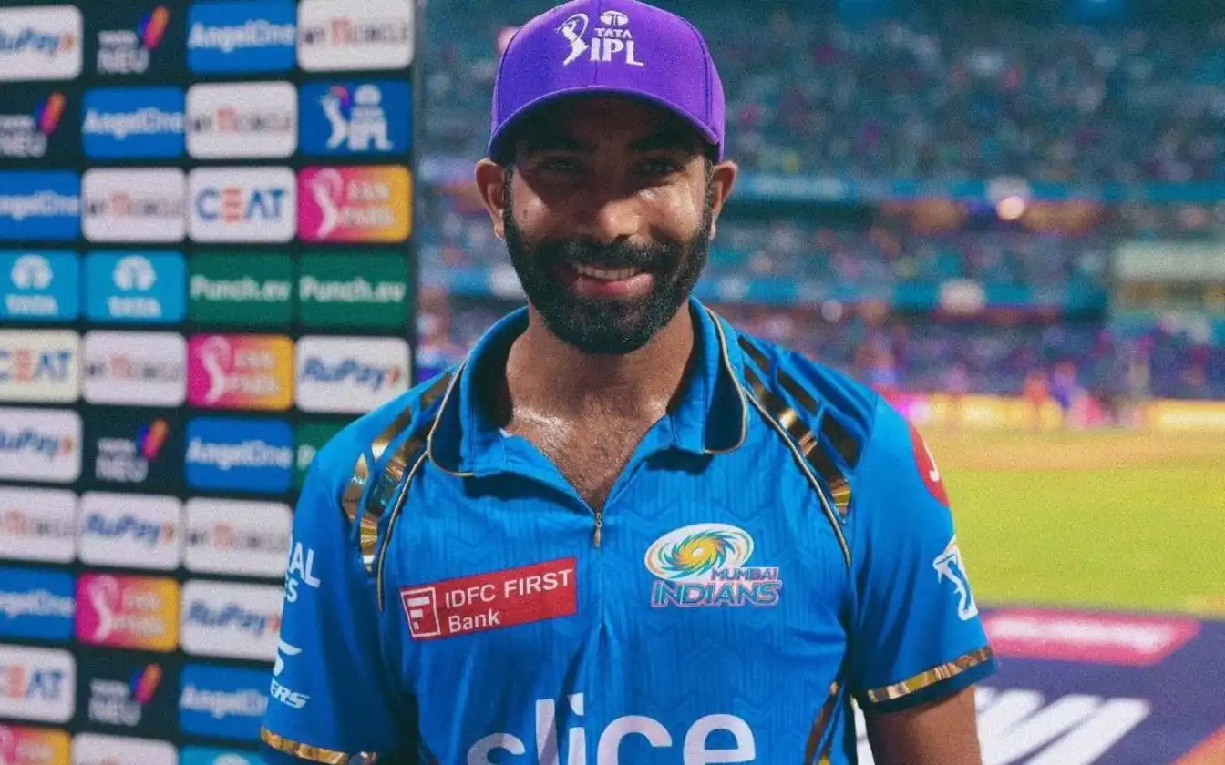 Jasprit Bumrah with purple cap in IPL 2024 (X.com)