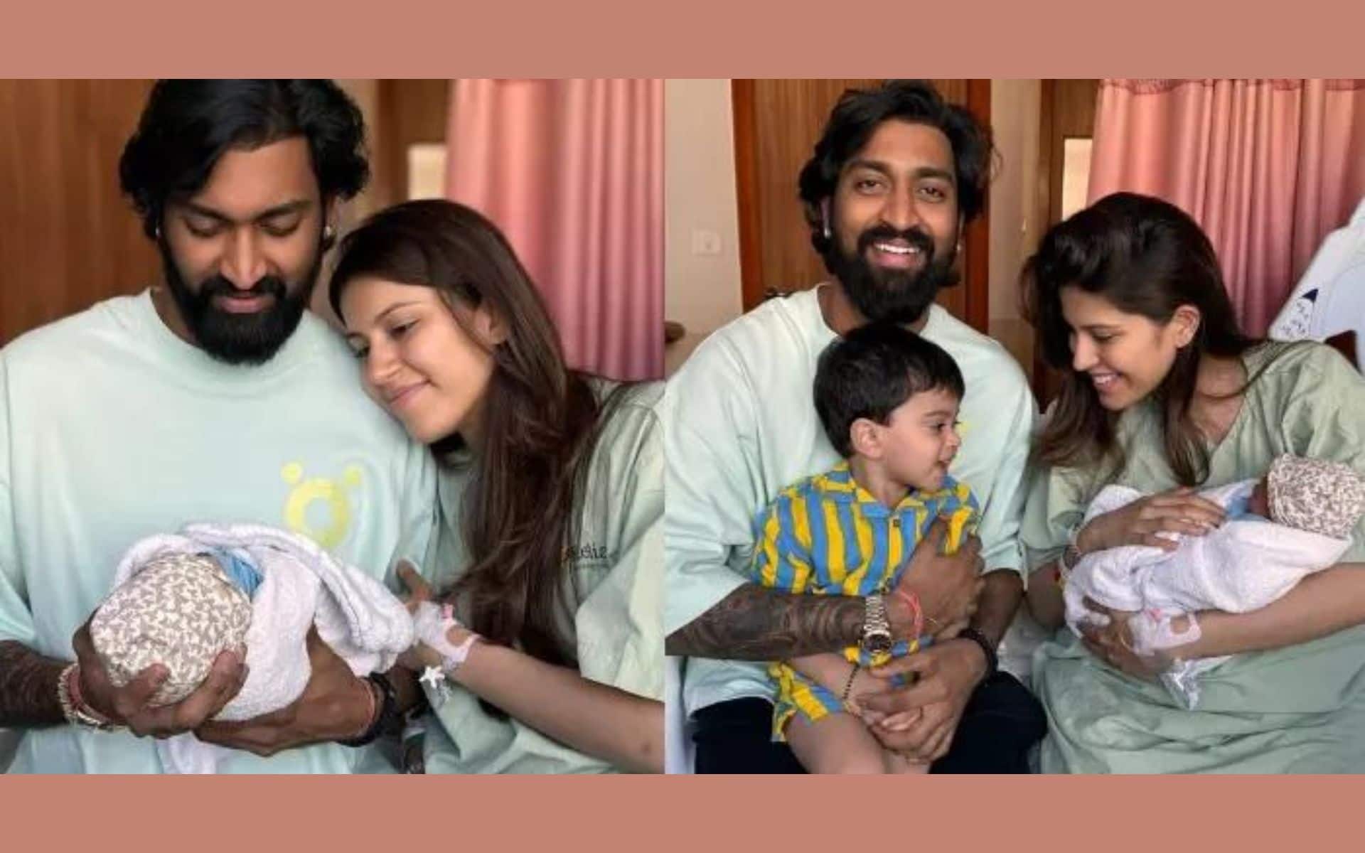 Krunal and wife Pankhuri had their second child (Instagram)