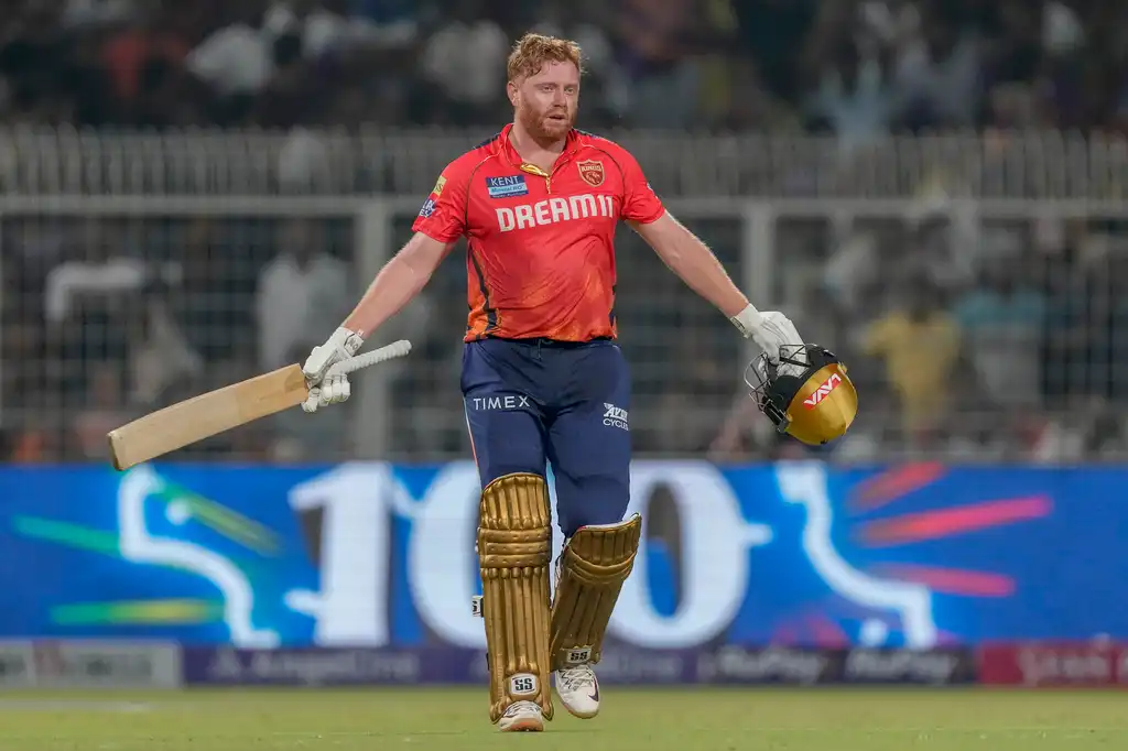 Bairstow scored a terrific ton Vs KKR [AP]