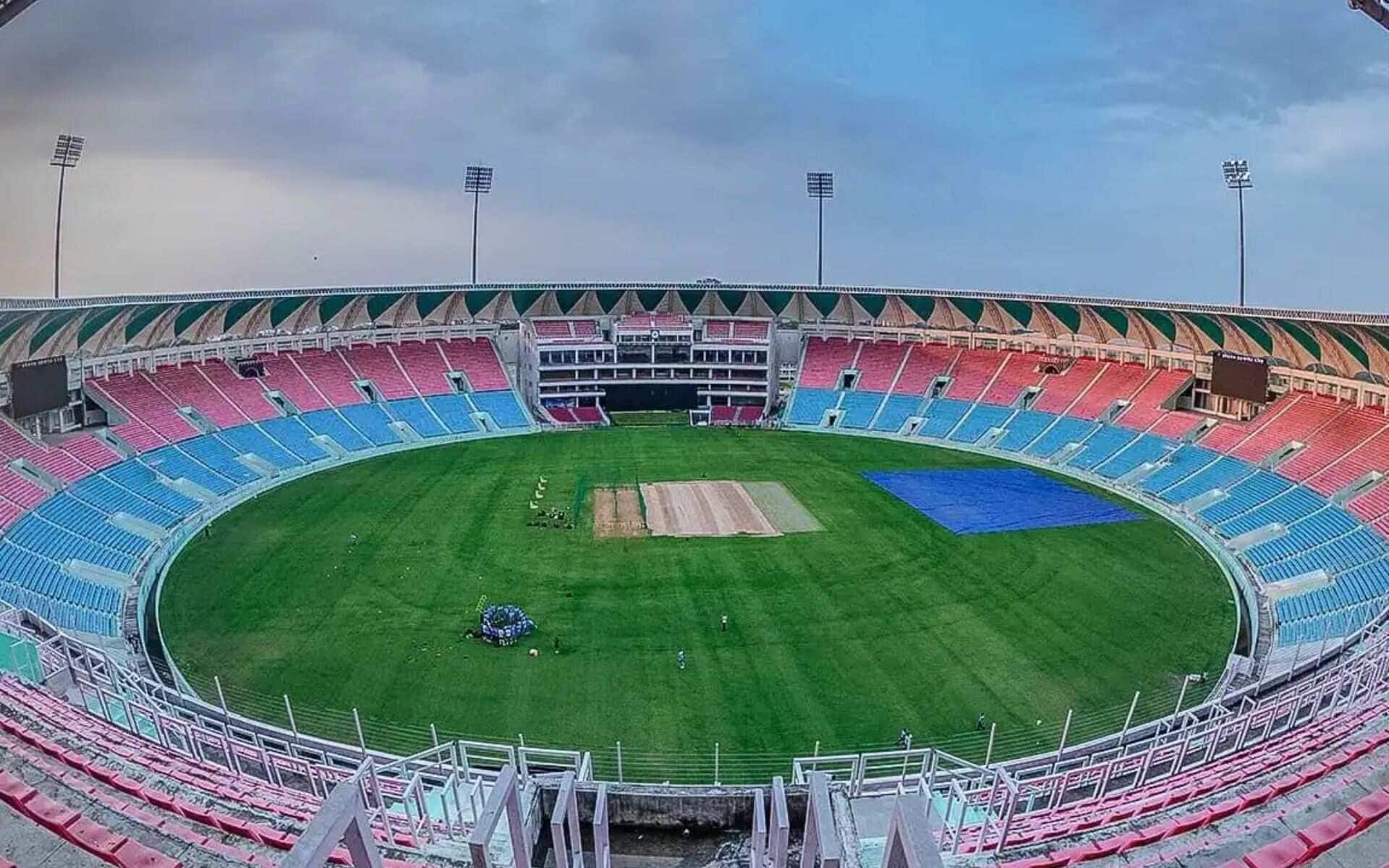 Ekana Cricket Stadium, Lucknow (x.com)