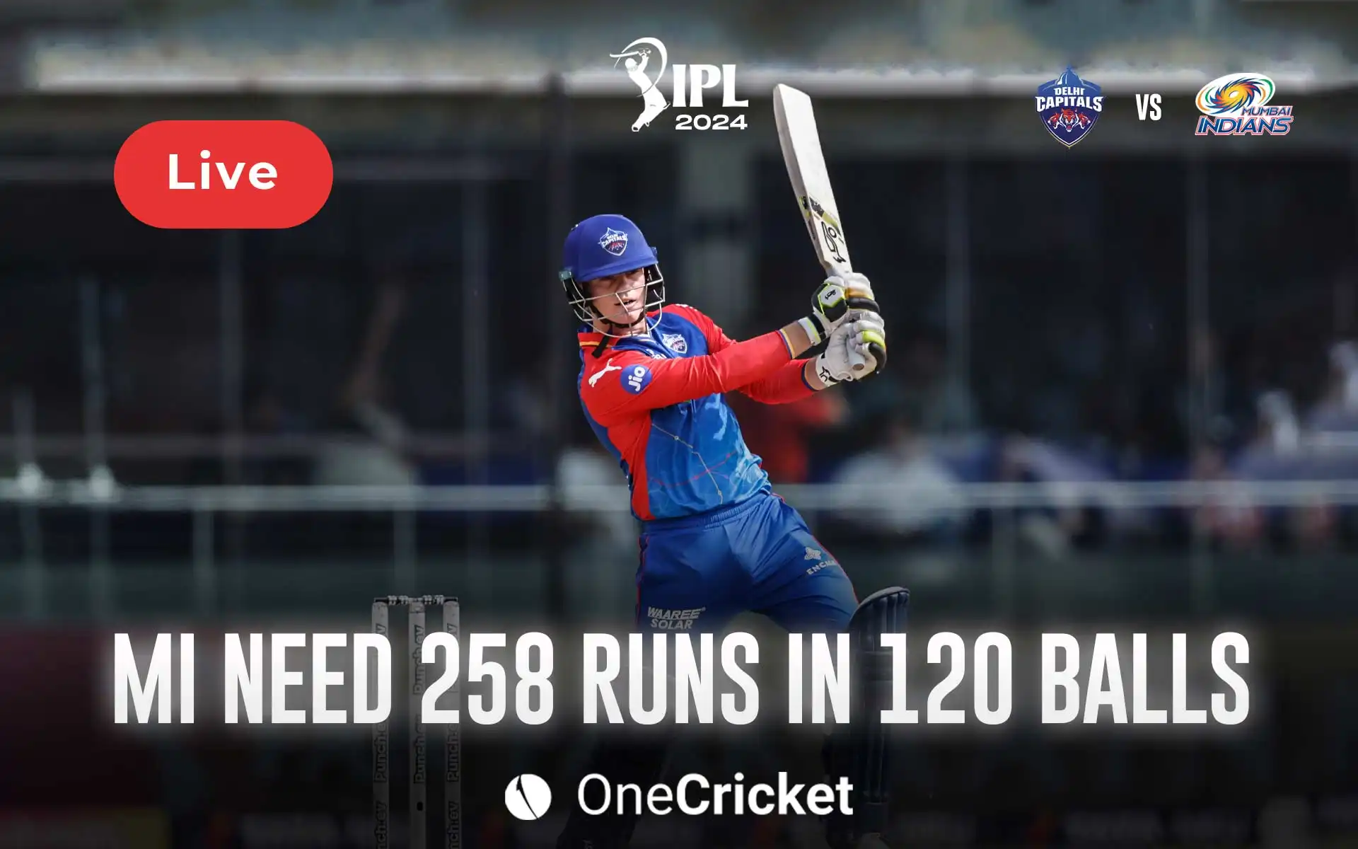IPL 2024, DC Vs MI Live Score: Match Updates, Highlights & Live Streaming