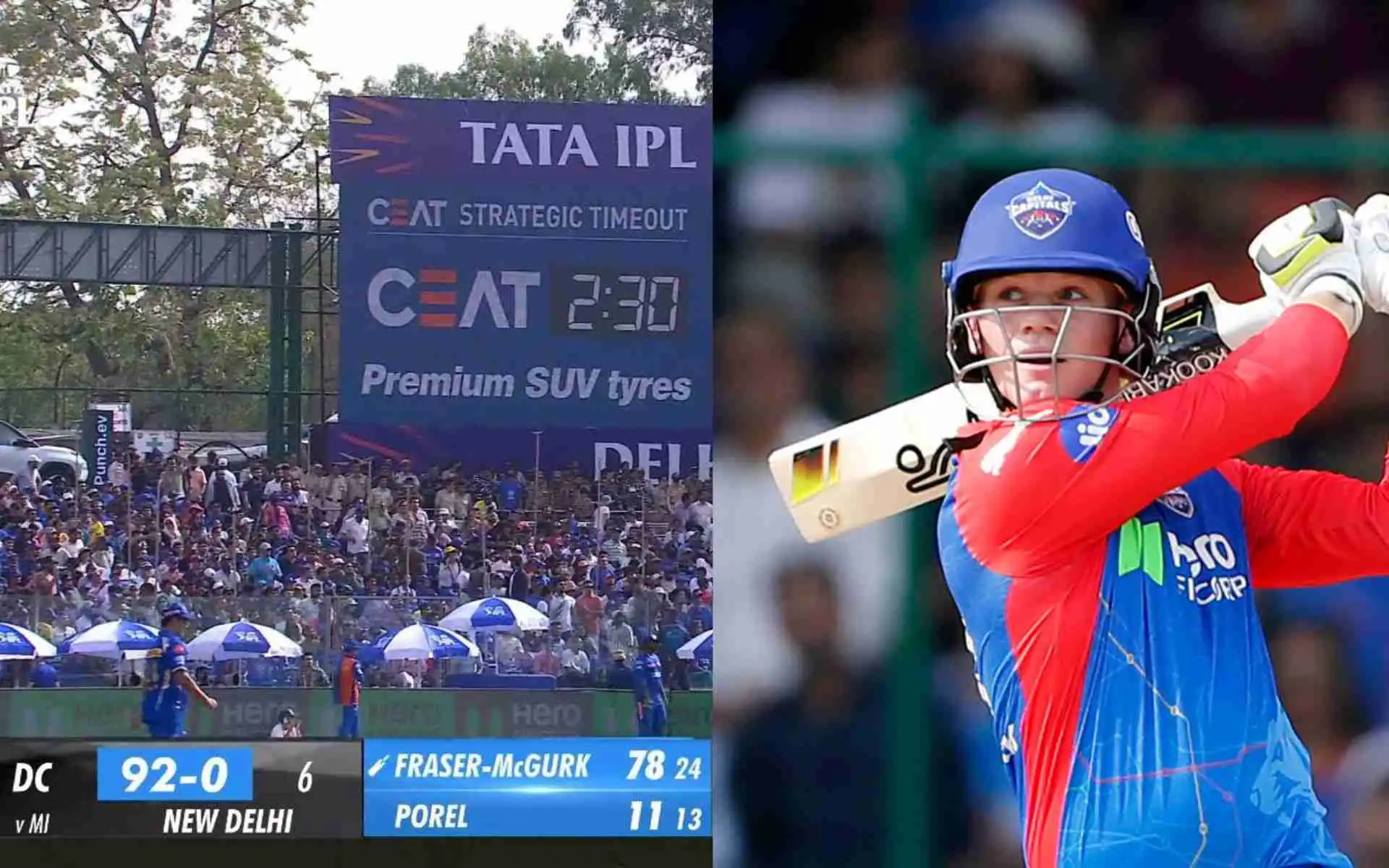 Fraser-McGurk's Scripts DC's Highest Powerplay Score In IPL With ...