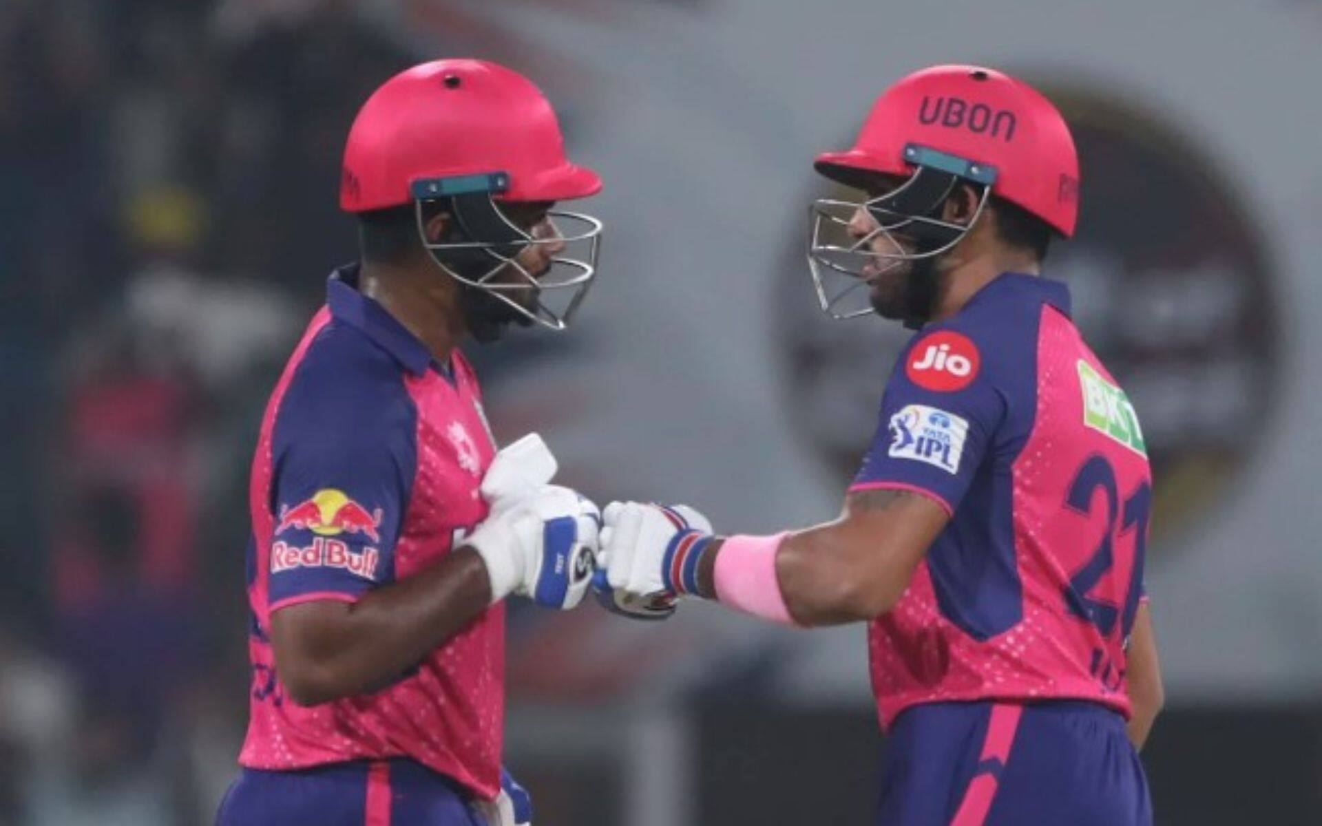 Sanju Samson and Dhruv Jurel put up 121 runs together against LSG (AP)