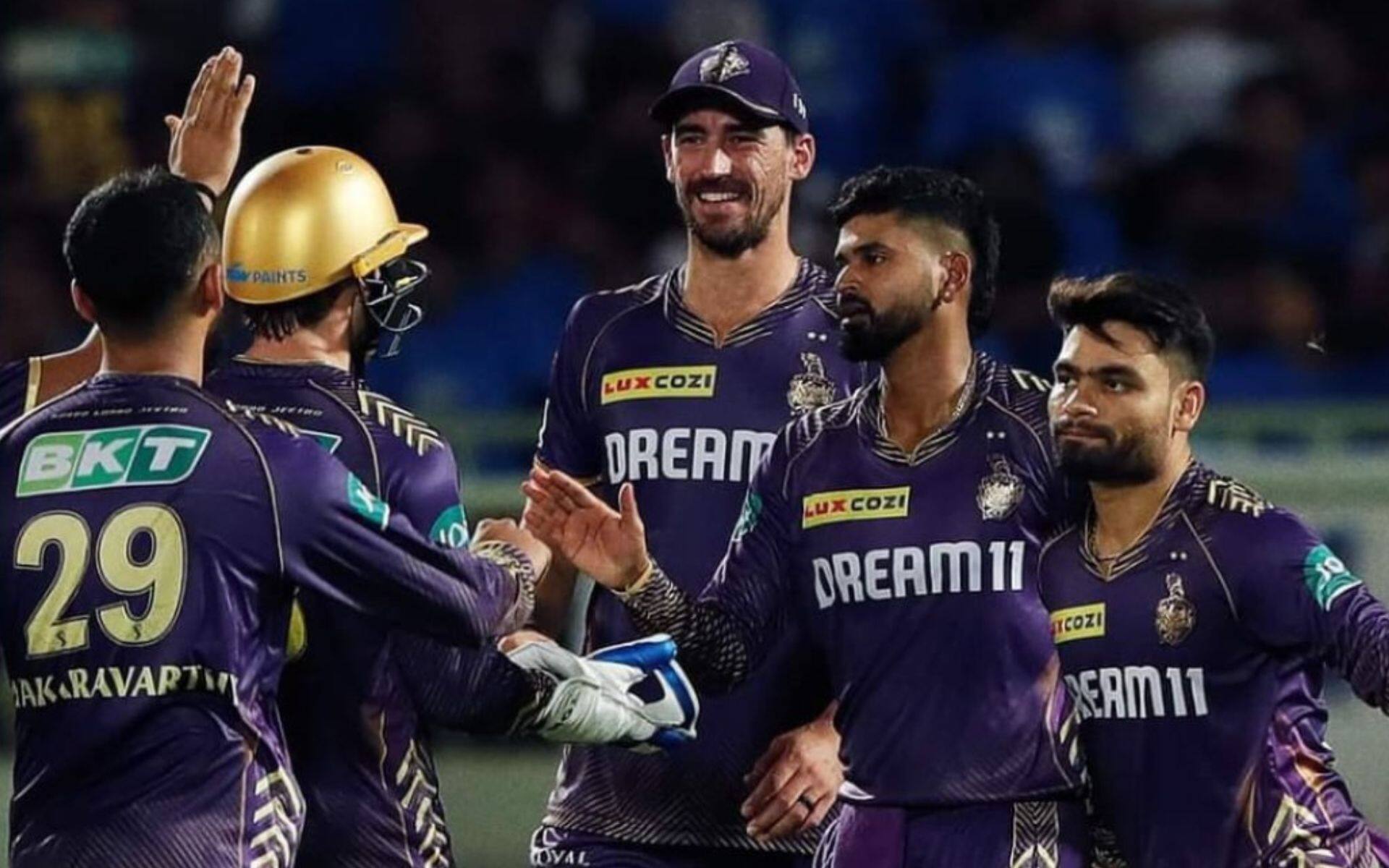 Will KKR make any changes to playing XI against DC ? (X.com)