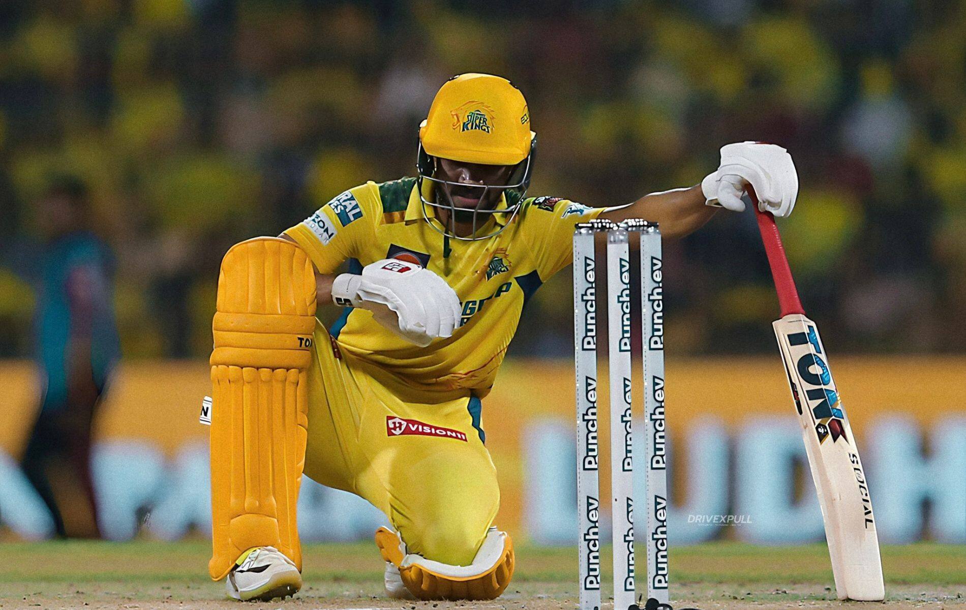 Ruturaj Gaikwad is CSK's leading scorer in IPL 2024 with 447 runs (X)