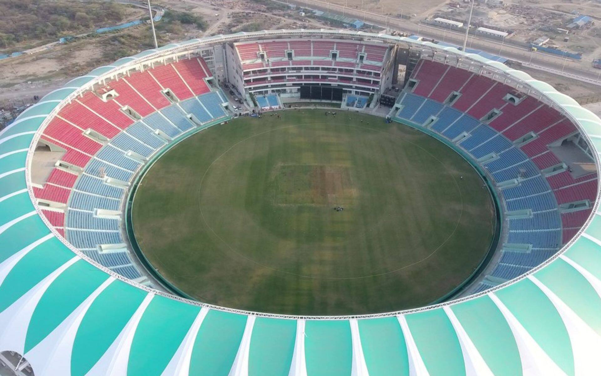 Ekana Cricket Stadium, Lucknow [x.com]